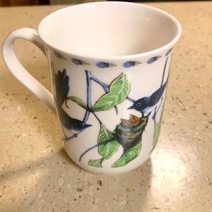 Feathered jewels Wembley ware fine china